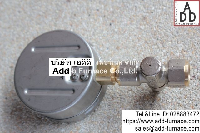 kromschroder Pressure Gauge Push Button Valve (5)